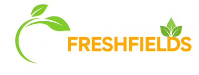 Green and White Modern Organic Food Logo 3