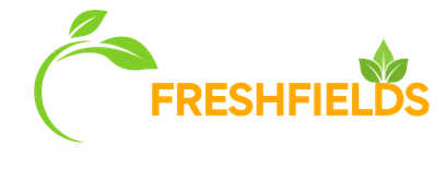 Green and White Modern Organic Food Logo 5